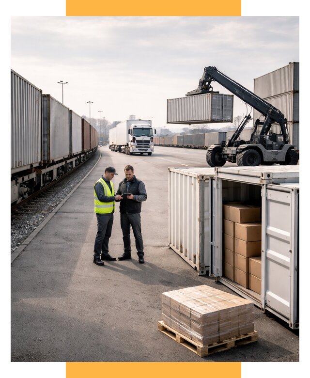 Международные мультимодальные перевозки от 46890 р. | СетСервис-Глч