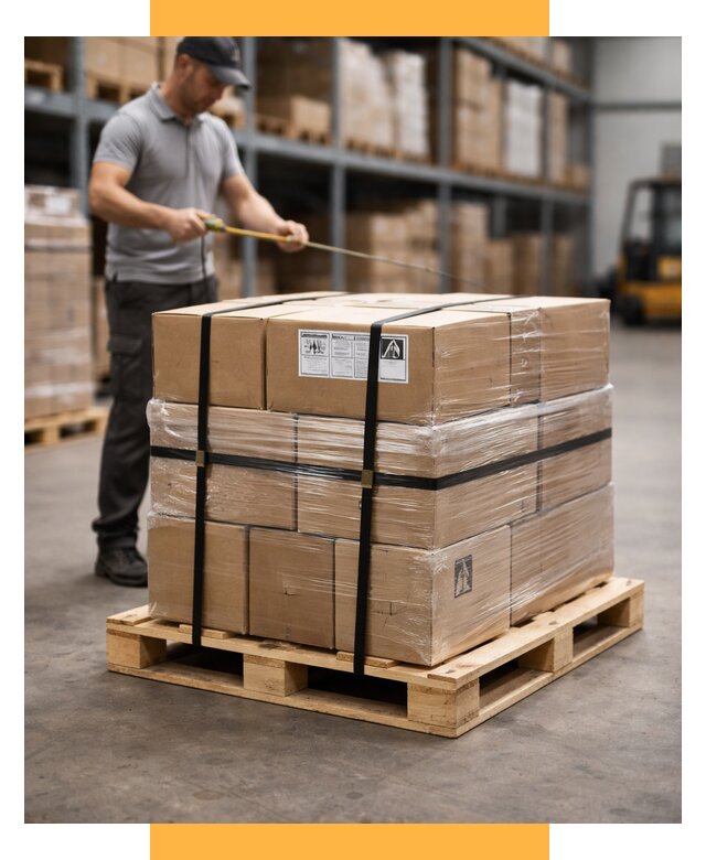 Упаковка и паллетирование грузов от 3647 р. | СетСервис-Глч