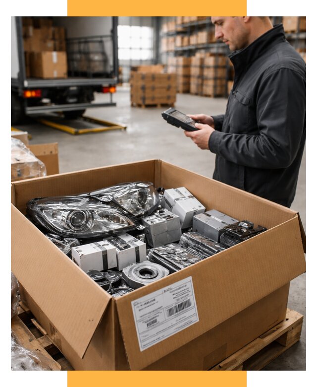 Доставка автозапчастей из Европы под ключ от 13025 р. | СетСервис-Глч