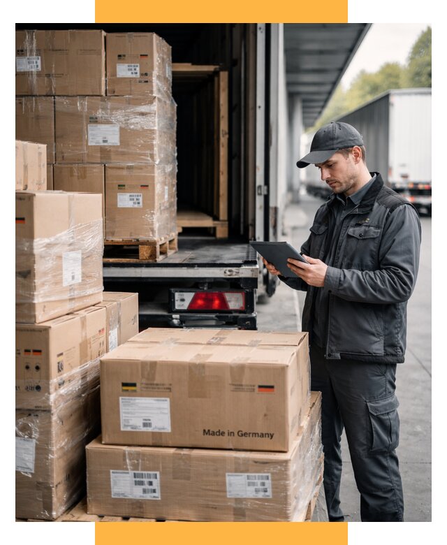 Доставка грузов из Германии от 46890 р. быстро - СетСервис-Глч