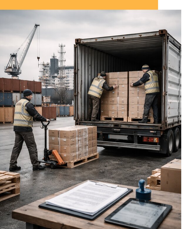 Доставка грузов из Латвии от 26050 руб, морская, авто, авиа