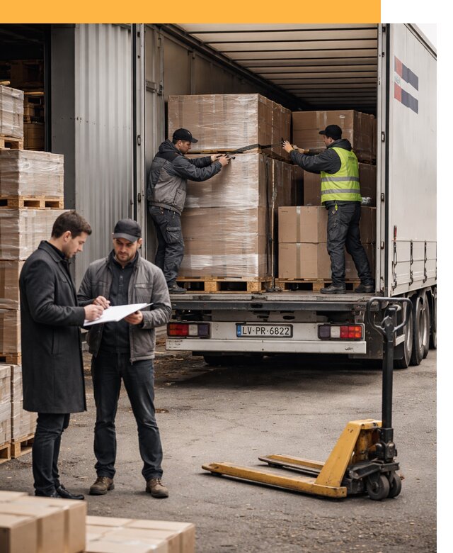 Автоперевозки из Латвии — международная доставка от 78150