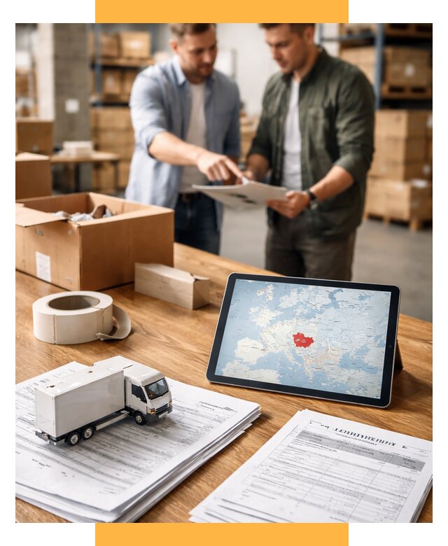 Доставка грузов в Чехию от 36470 р. - логистика СетСервис-Глч