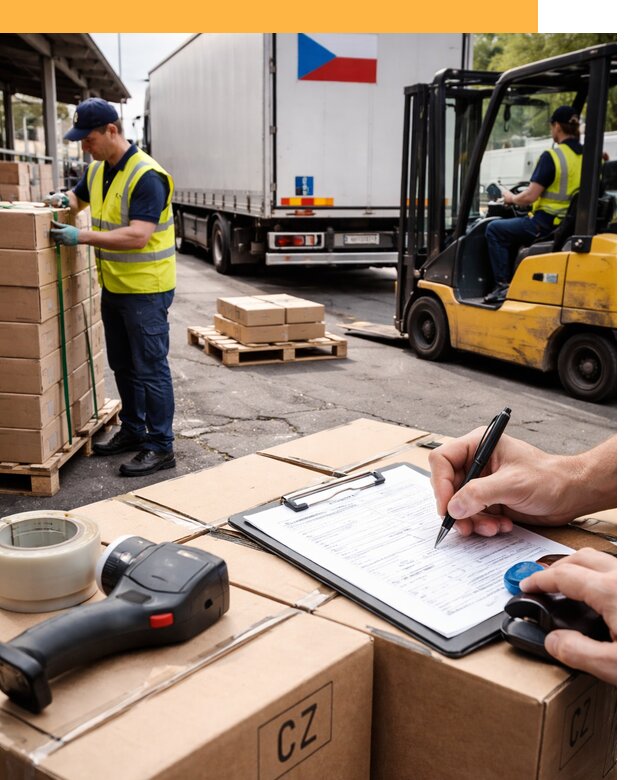 Доставка грузов в Чехию от 36470 руб, международные перевозки