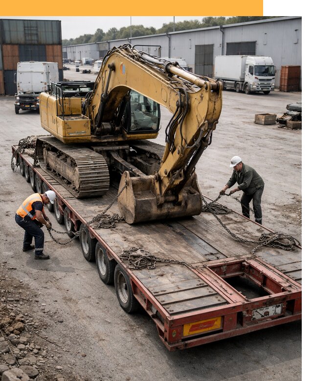 Перевозка спецтехники по России и миру от 46890 руб