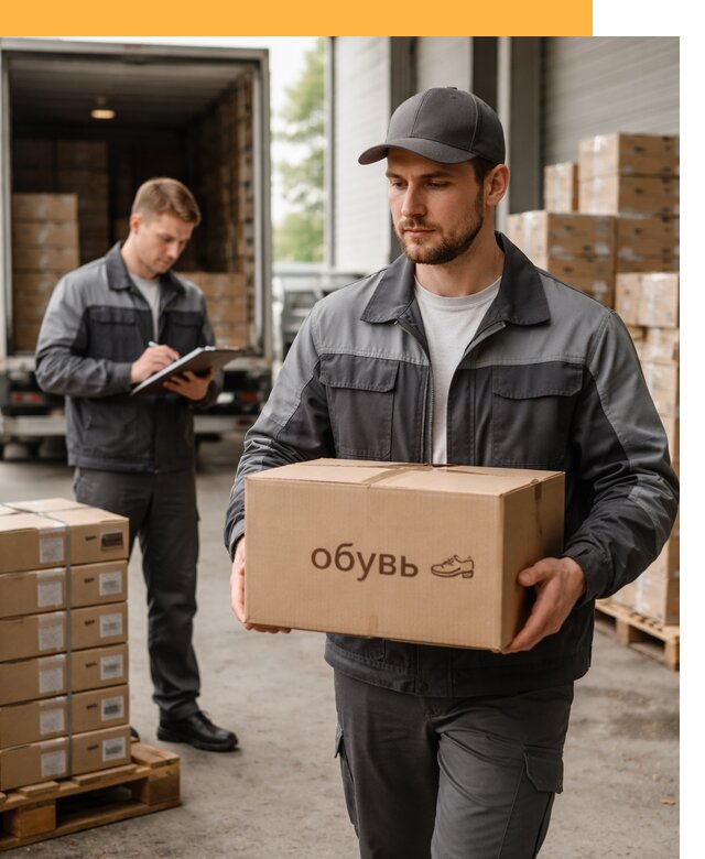 Международная перевозка обуви с таможенным оформлением от 4689