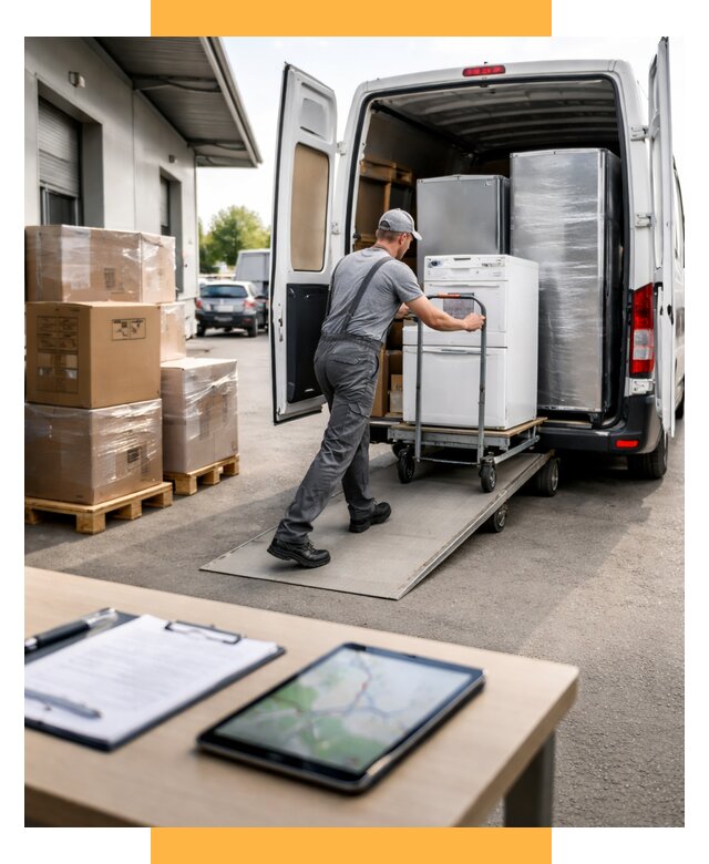 Перевозка бытовой техники от 6773 р. - логистика СетСервис-Глч