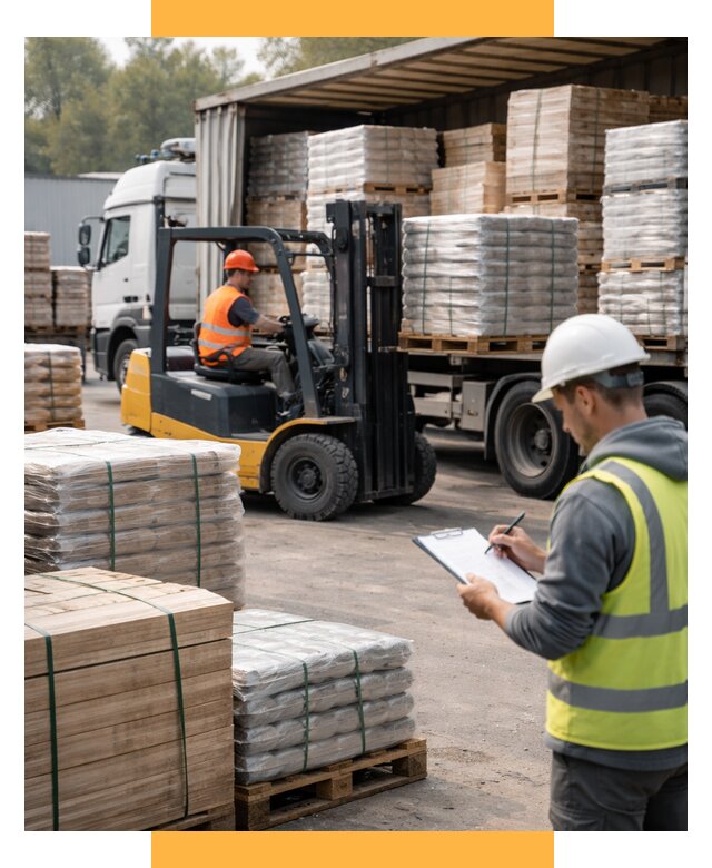 Перевозка строительных материалов от 5731 р. | СетСервис-Глч