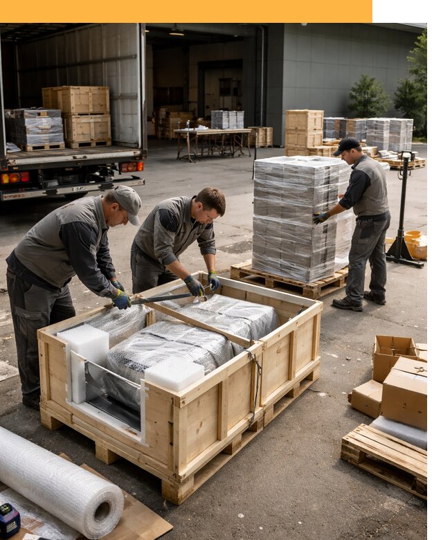 Перевозка выставочных грузов по миру от 26050 руб за м2 с таможней