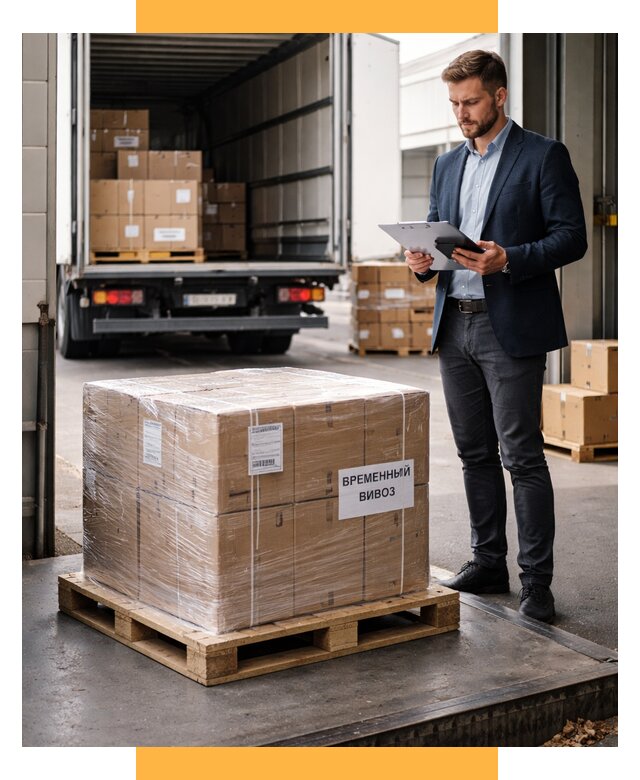 Временный вывоз товаров под ключ от 8336 р. | СетСервис-Глч