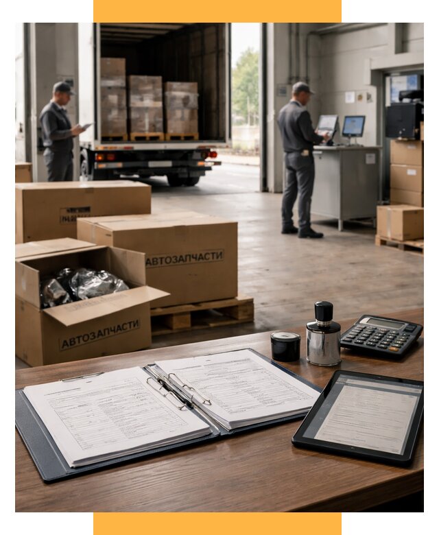 Таможенное оформление автозапчастей под ключ от 8857 р., СетСервис-Глч