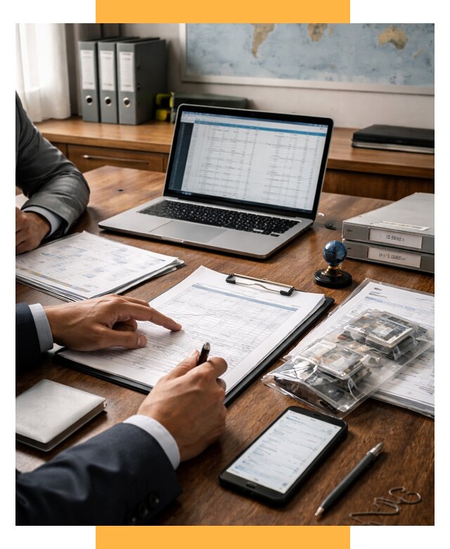 Проверка поставщика за рубежом от 8857 р. | СетСервис-Глч аудит