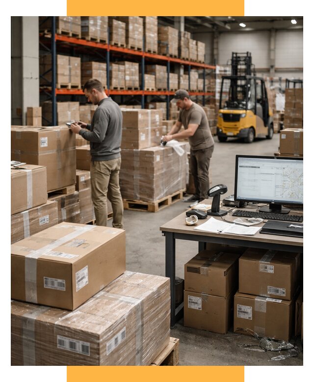 Склад консолидации в Европе от 6773 р., услуги СетСервис-Глч